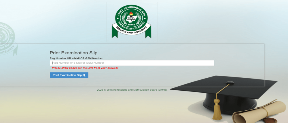 How To Print JAMB Slip 2023: A Step By Step Guide - Edubaloo Blog